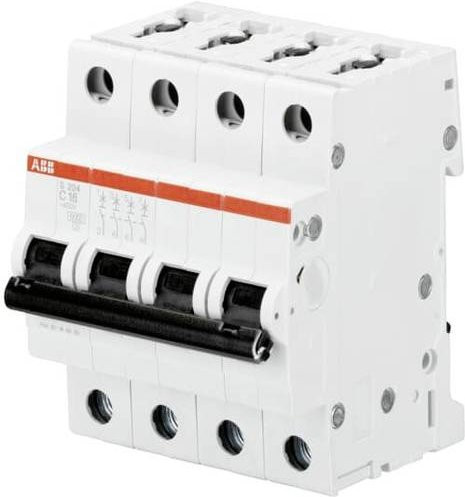 ABB S204-C63 Leitungsschutzschalter 4-polig 63A - Bild 1