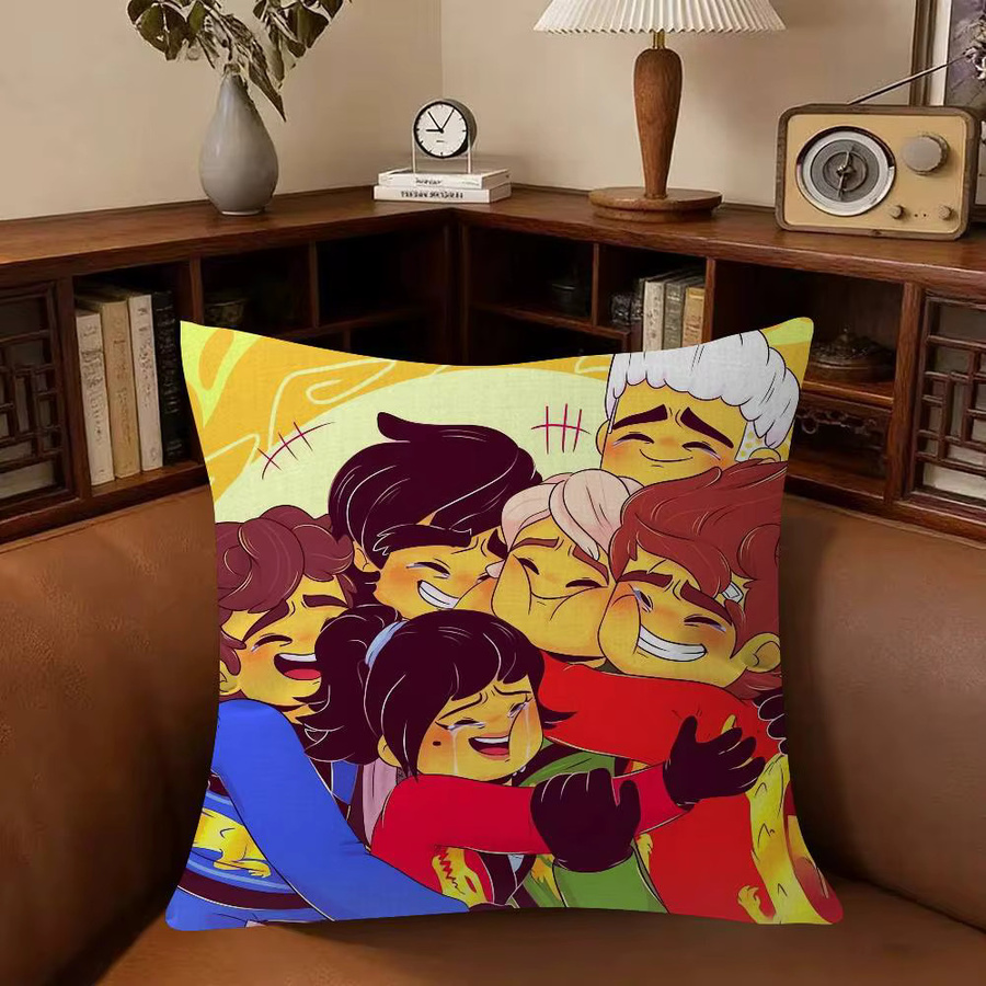 Kayou Ninjago Kissenbezug mit Cartoon-Print in Multicolour, 30 x 30 cm - Bild 5