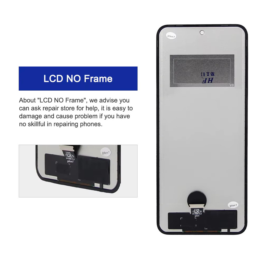 Samsung Z Flip6 5G Ersatz TFT LCD Display mit Touch Screen in Schwarz für SM-F741 und SM-F741B - Bild 3