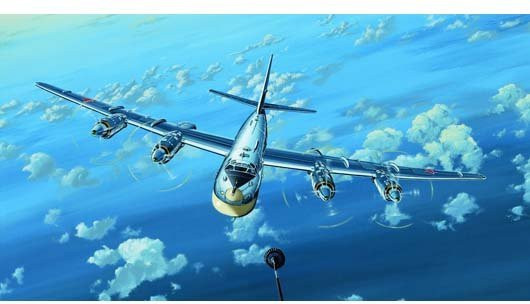 Trumpeter TU-95MS Bear-H, Fahrzeug, 1:144, Blau - Bild 1