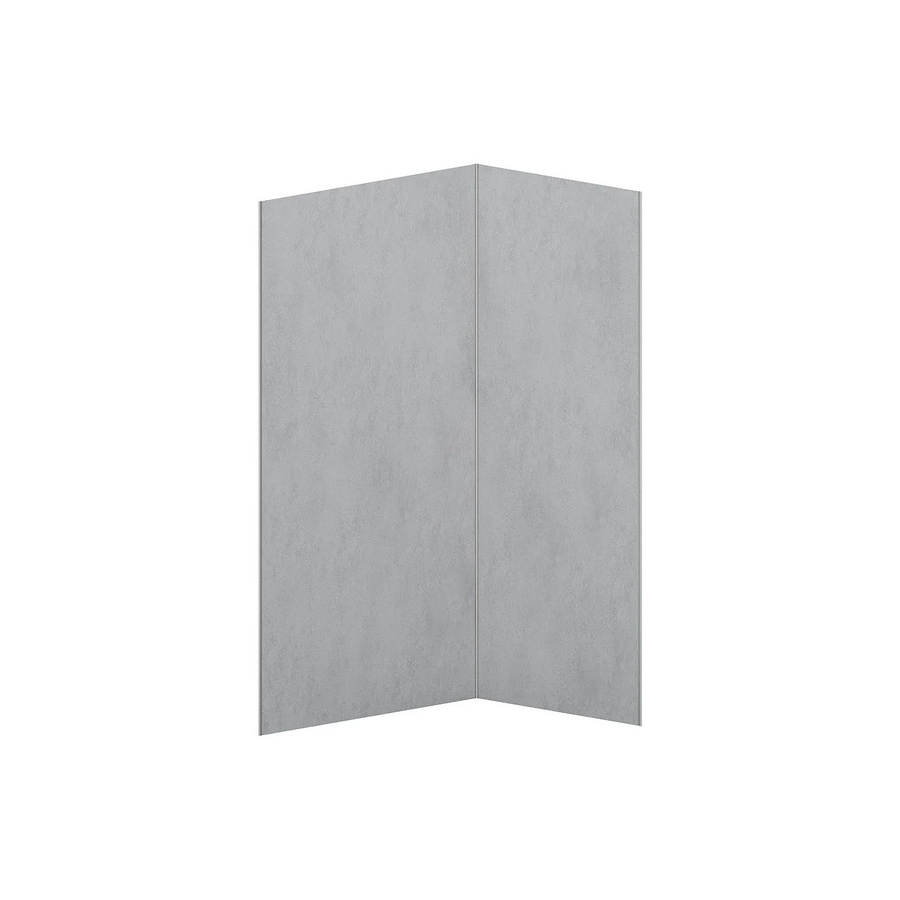 Arfino Wandpaneele für die Dusche in Grau, Breite: 120 cm - Bild 2
