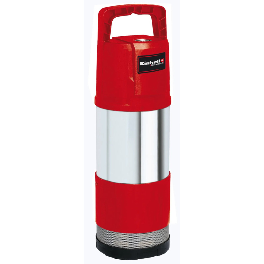 Einhell Tauchdruckpumpe GE-PP 1100 N-A in Rot/Schwarz mit Edelstahl-Komponenten - Bild 2