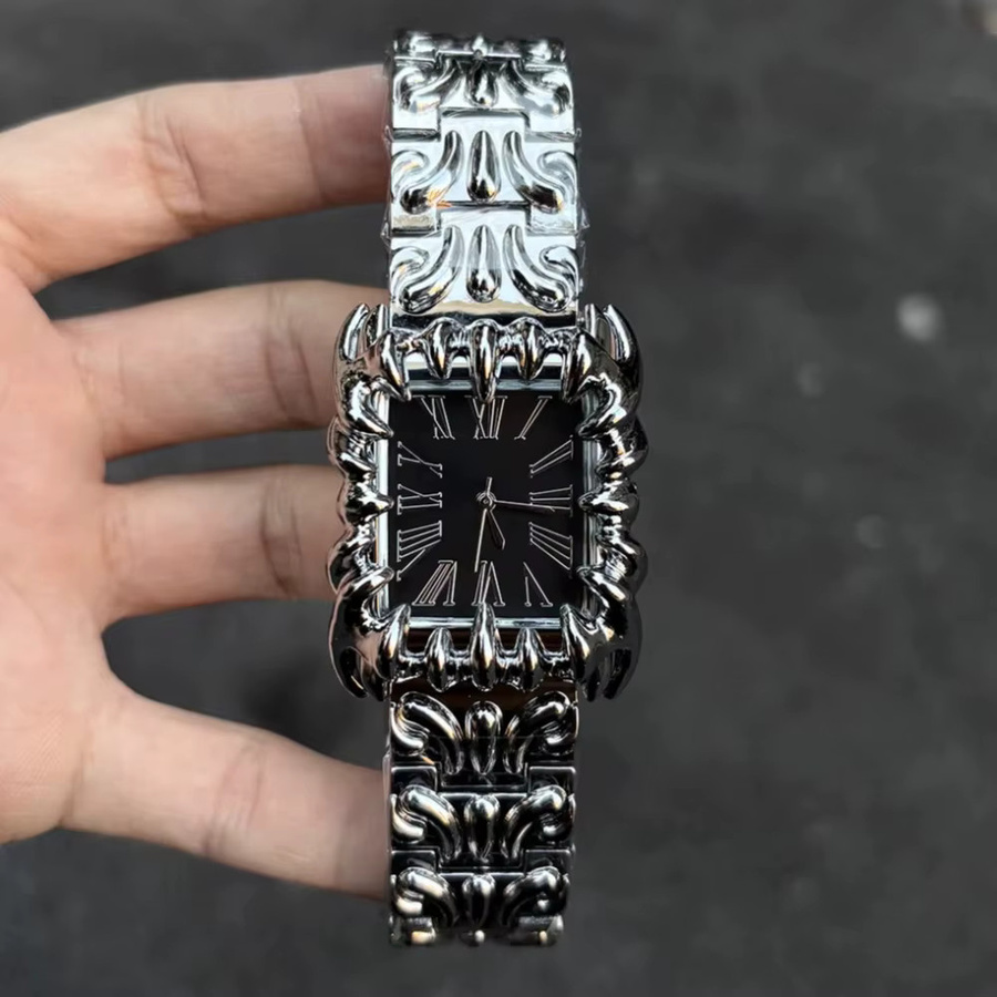 Alabaster Industries Armbanduhr Quarz, Edelstahl, Silber, Herren - Bild 2