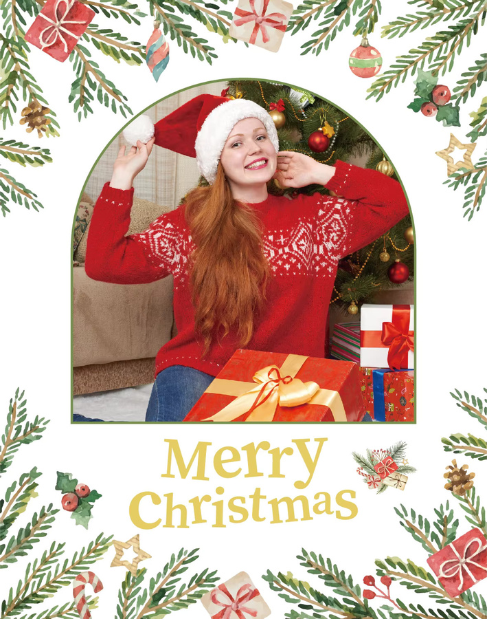 Personalisierte Weihnachts-Wein-Etiketten als wasserfeste Aufkleber für deine Partydekoration, Mehrfarbig - Bild 3