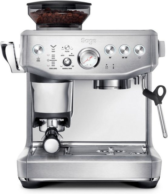 Sage Barista Express Impress Siebträgermaschine in Brushed Stainless Steel Silver - Bild 1