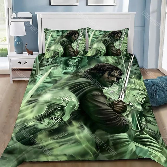 Bettwäsche-Set Der Herr der Ringe von Tinika Chen mit Kissenbezug für Einzelbett oder Doppelbett, Größe: 210 x 210 cm - Bild 1