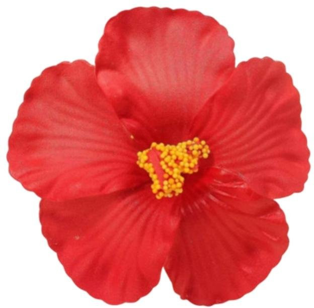 Haarklammer Blume, rot, Damen, Mädchen - Bild 1