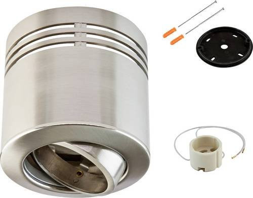 EVN Aufbauleuchte 753813 Hochvolt-Halogenlampe GU10 in Chrom - Bild 1