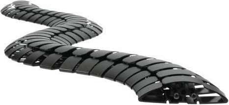 Bachmann Kabelschlange Pro Kabelbrücke aus Kunststoff in Schwarz, Länge: 100 cm - Bild 1