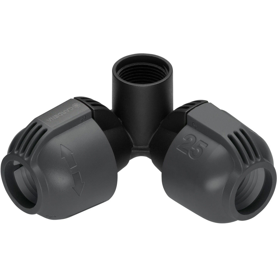 Gardena Sprinklersystem Winkelstück mit 3/4 Zoll Innengewinde und Quick & Easy Verbindungstechnik - Bild 2