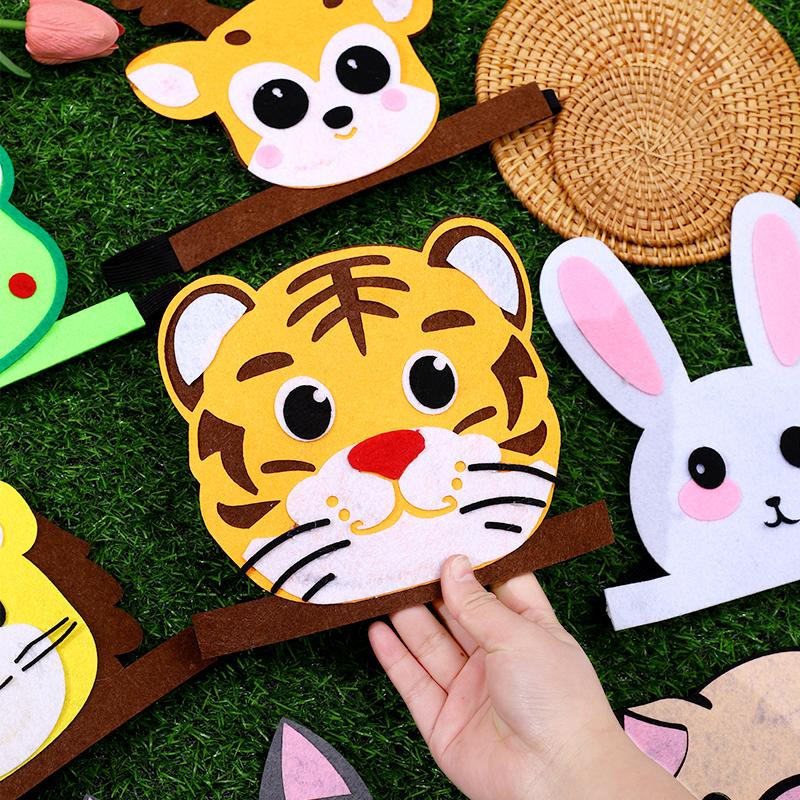 Allbestart Tiermasken Zoo Dschungel Papier helle gelbe - Bild 1