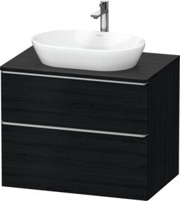 Duravit Waschtischunterschrank D-Neo Wandhängend in Schwarz Matt, B/T/H: 80 x 55 x 66,4 cm - Bild 1