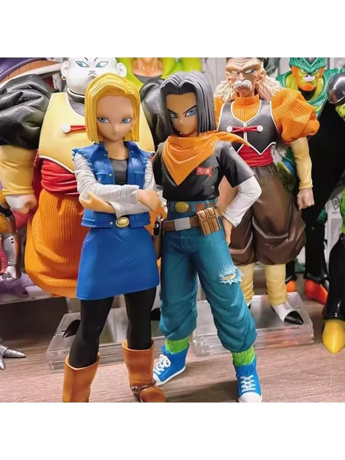 Bandai Dragon Ball Z Android 18, Actionfiguren, Einzelfigur, Kunststoff - Bild 6