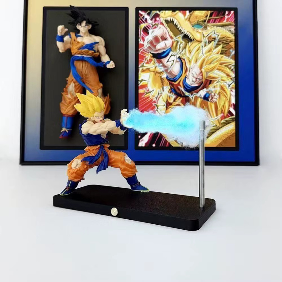 Bandai Dragon Ball Son Goku Kamehameha Nachtlampe, Desktop-Dekoration, Bunt / Mehrfarbig - Bild 4