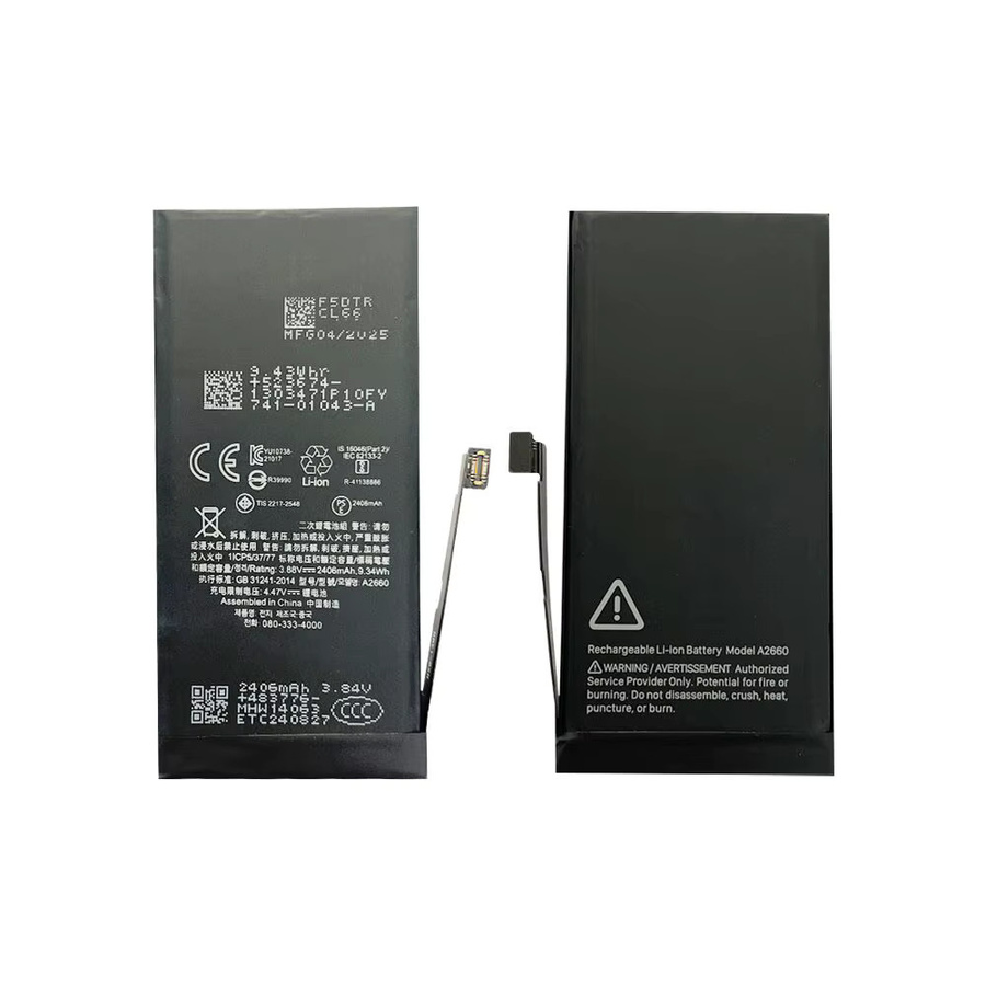 Vormir 5er-Set Diagnose-Akku für iPhone 13, 12 mini, 14 und 15 Pro Max Hochleistungsakku ohne Pop-up-Nachrichten - Bild 4