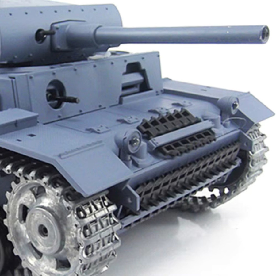 Heng Long Panther III L, Panzermodell, 1:16 Maßstab, Metall, Grau - Bild 3