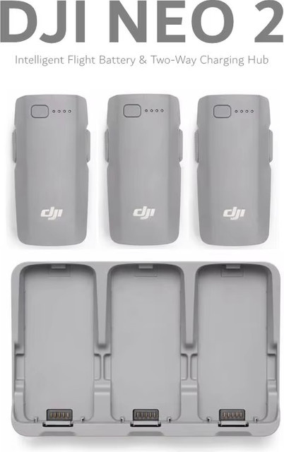 DJI Neo 2 Intelligenter Flugakku mit 1606 mAh Kapazität in Grau - Bild 1