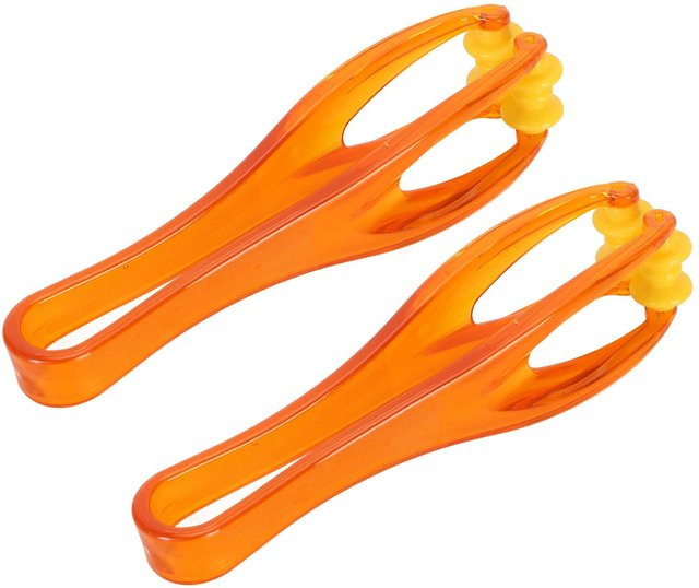 GoolRC Fingerroller Akupressur Fingermassagegerät, 2 Stück, orange - Bild 1