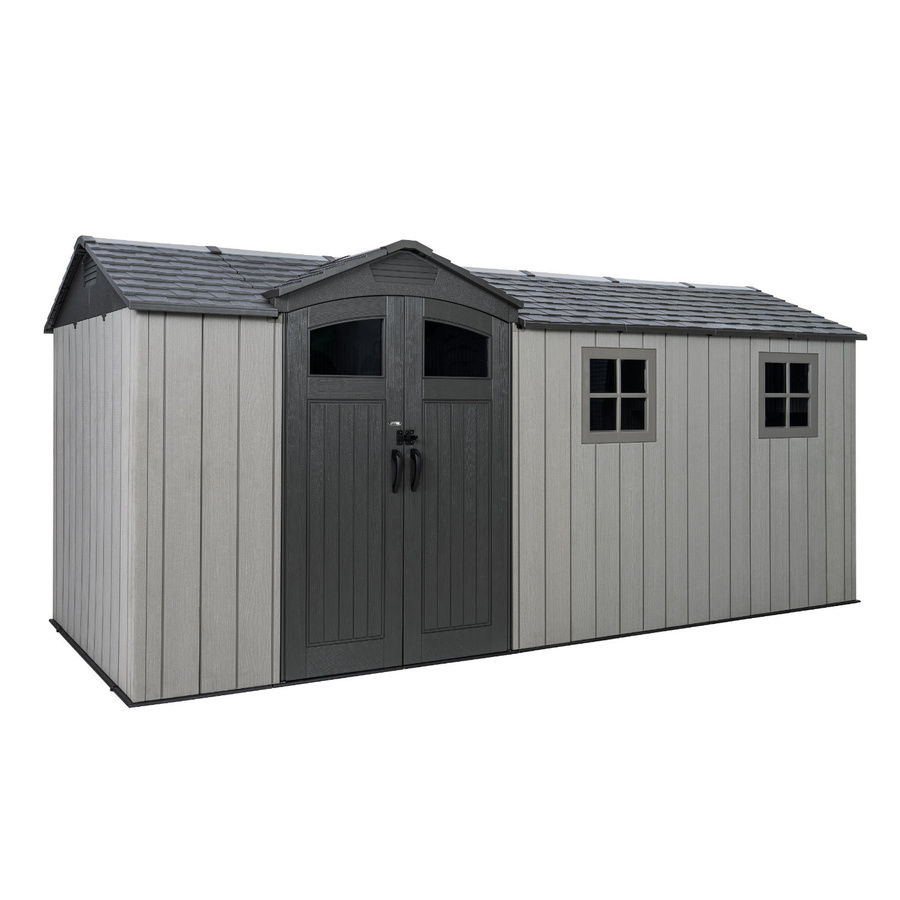 Lifetime Gerätehaus Idaho Grau B/T/H: 498 x 214 x 264,5 cm - Bild 2
