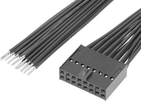 Molex Buchsengehäuse-Kabel 2196591164 in Schwarz - Bild 1