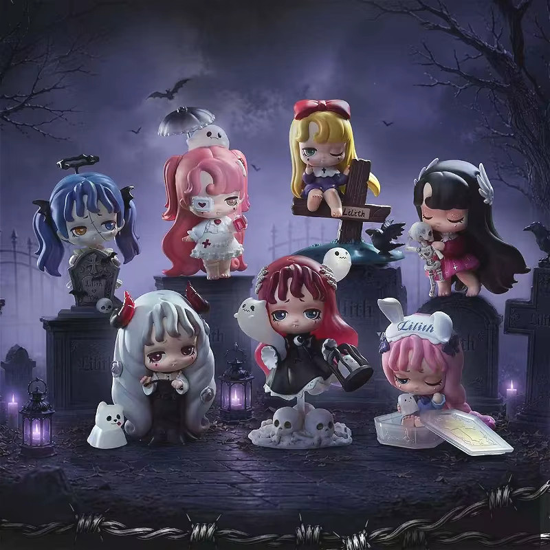 52TOYS Lilith Nocturnal Shroud, Anime Figur, Blindbox, PVC-Statue - Bild 6