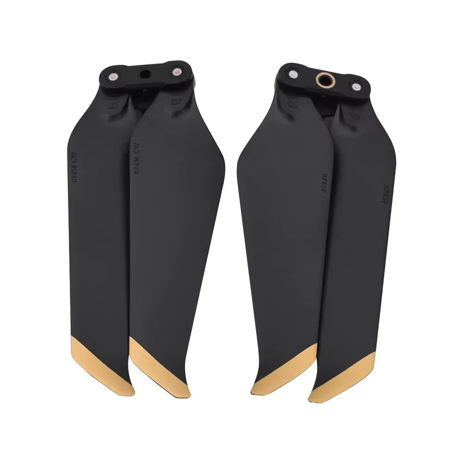 NEEBRC Geräuscharme Propeller für DJI Mavic 2 Pro Zoom, Quick-Release Folding Blades, 4/8 Stück, Schwarz/Gold - Bild 2