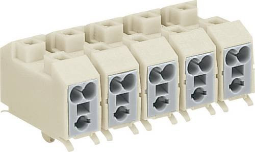 WAGO 272-135/203-000 Netzanschlussklemme für flexible und starre Leiter in Beige, 250 Stück - Bild 1