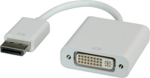 Roline DisplayPort auf DVI-D Adapterkabel Grau 0,15 m - Bild 1