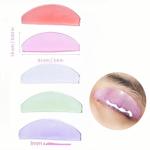 PERMANIA Silikon Lash Perm Pads, 2 Stück, Wimpern Curler Zubehör - Bild 1