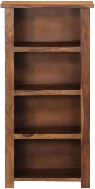 vidaXL Bücherregal aus Massivholz in Palisander-Optik, Braun, B/T/H: 50 x 30 x 100 cm - Bild 1