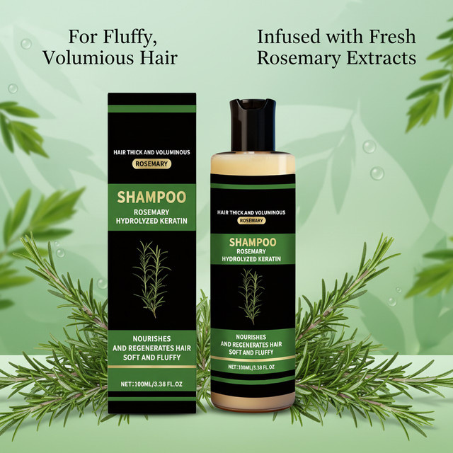 HOEGOA Shampoo mit Rosmarinöl und hydrolysiertem Keratin - Bild 1