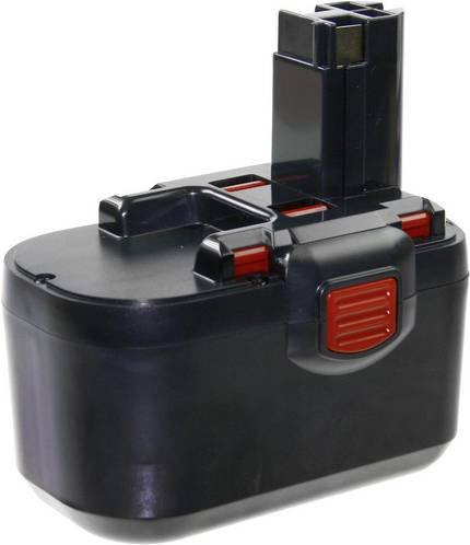 XCell 131871 Werkzeug-Akku Ersatz für Bosch 2607335510, 24V, 3000 mAh, NiMH, Schwarz - Bild 1