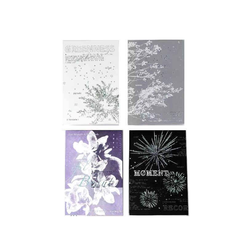 20 Stück INS Landschafts-Collagenpapier für Scrapbooking und Junk Journals in Multicolour - Bild 6