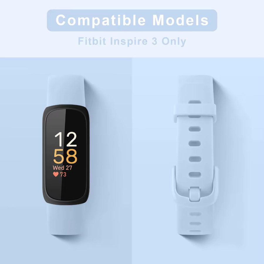 Fitbit Uhrenarmband Silikon, Unisex - Bild 2