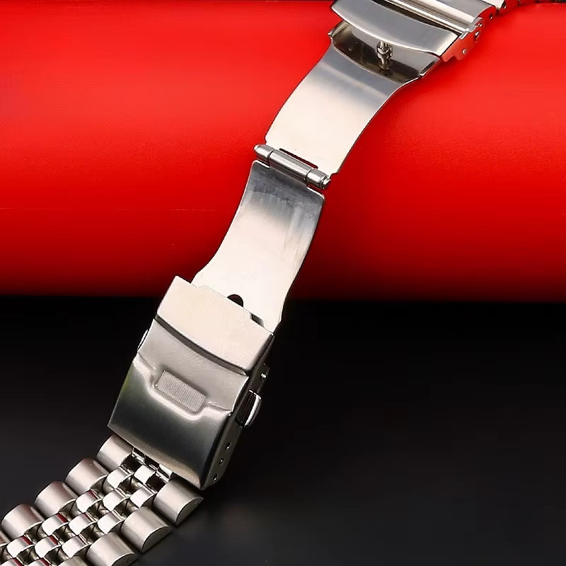 Seiko Uhrenarmband Edelstahl, 22mm, Silber - Bild 5