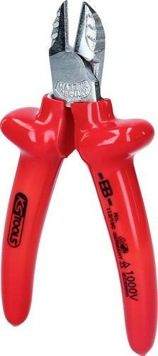 KS Tools CLASSIC 1000V Seitenschneider aus Stahl in Rot, Länge: 160 mm - Bild 1