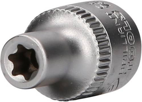 Brilliant Tools BT021833 Stecknuss aus Chrom-Vanadium in Silber - Bild 1
