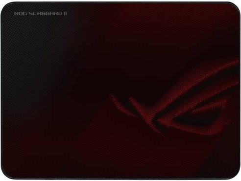 Asus ROG Scabbard II Gaming-Mauspad, Schwarz-Rot, Wasserfest (IPX7) - Bild 1