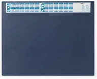 Durable Schreibunterlage mit Kalender, Blau, B: 65,0 cm, T: 52,0 cm - Bild 1