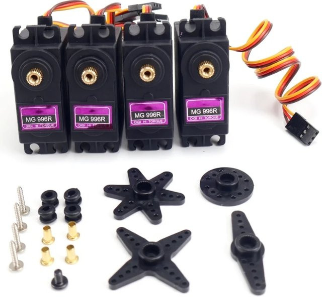 JR Seda Digitale MG996R Servos mit Metallgetriebe, 1/2/4 Stück - Bild 1