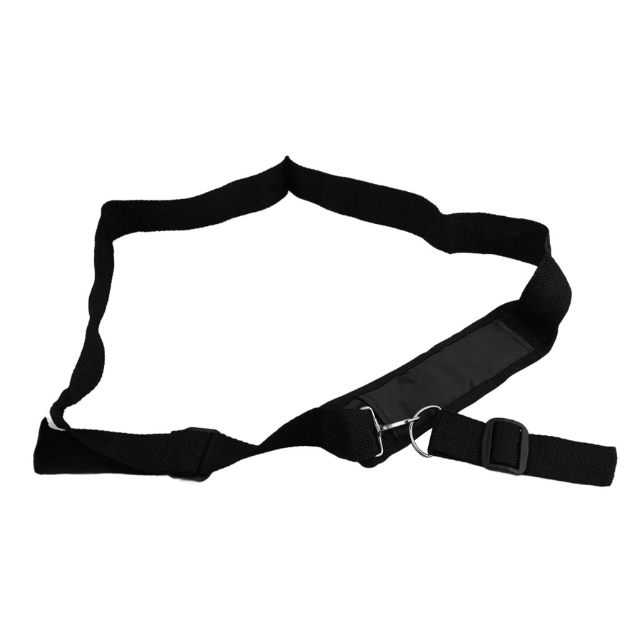 VIBRATITE Nylon gepolsterter Schultergurt für Freischneider und Rasenmäher in Schwarz - Bild 3