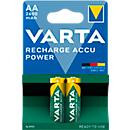 Varta Recharge Accu Power AA Akku NiMH 2600 mAh 1,2 V, 2 Stück - Bild 2
