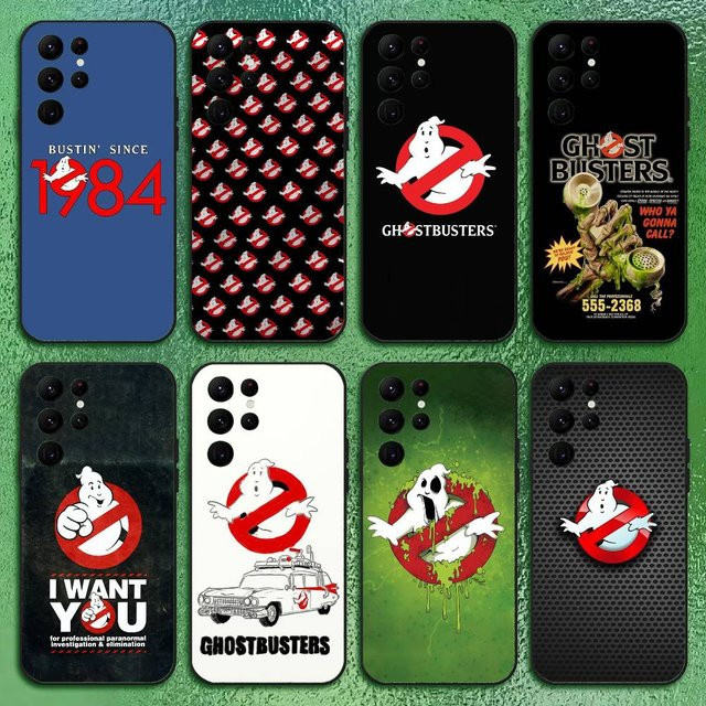 G-Ghostbusters Anime Handyhülle für Samsung Galaxy S21 S22 S23 S24 S25 FE Plus in Schwarz - Bild 1