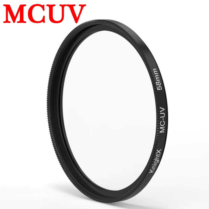 KnightX UV MCUV Filter zum Schutz deiner Linse für Canon Nikon Sony DSLR, transparent - Bild 2