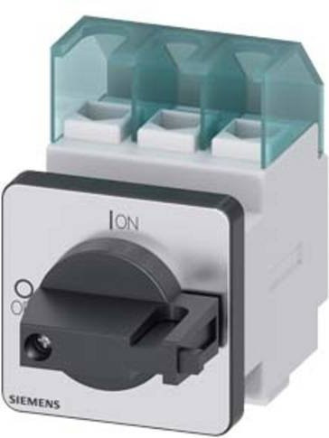 Siemens Lasttrennschalter Schwarz 3polig 32A 16mm² 690 V/AC 3LD22220TK11 - Bild 1