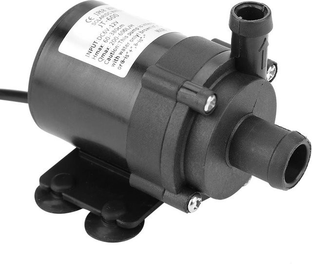 Painter Mini DC Bürstenlose Wasserpumpe für kleine Fischteiche, 12V, Schwarz - Bild 1