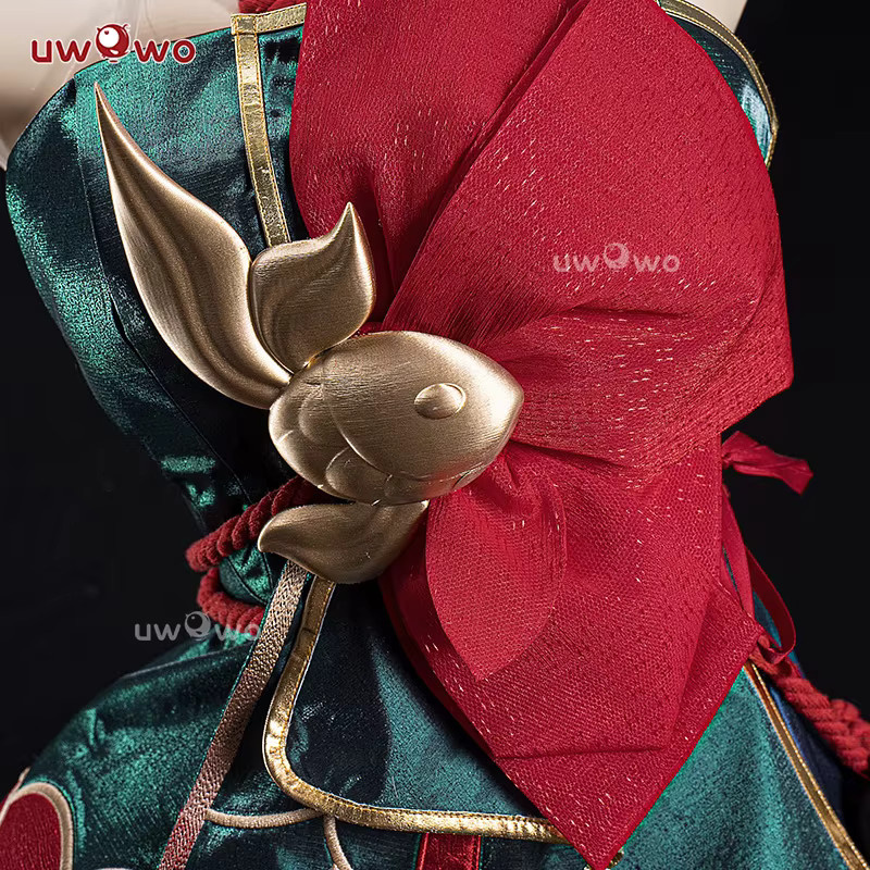 UWOWO Ahri After Hours Mythic Variant Cosplay-Kostüm, Fantasy, Plüsch / Textil, Bunt / Mehrfarbig - Bild 3