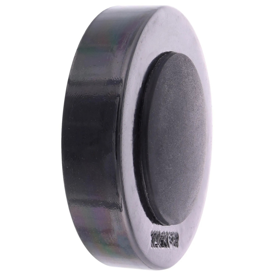 Wagner Türstopper zum Schrauben oder Kleben in Schwarz Durchmesser: 40 mm, Höhe: 10 mm - Bild 2