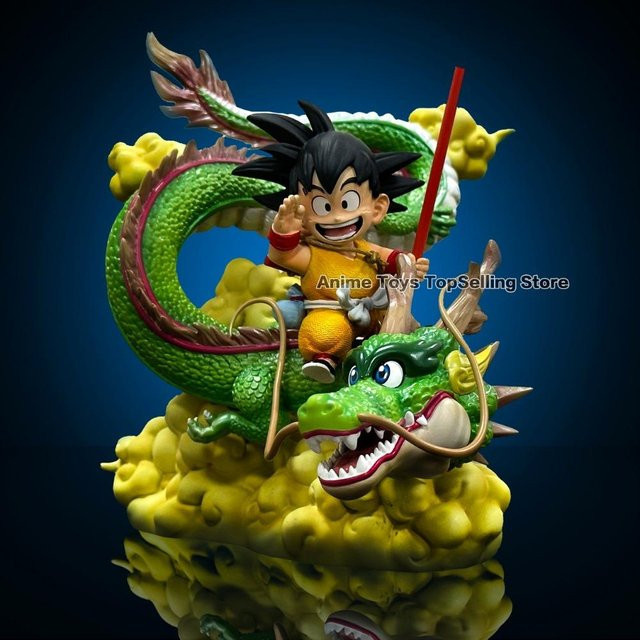 Fashnics Dragon Ball Goku und Drachenfigur Actionfiguren PVC - Bild 1