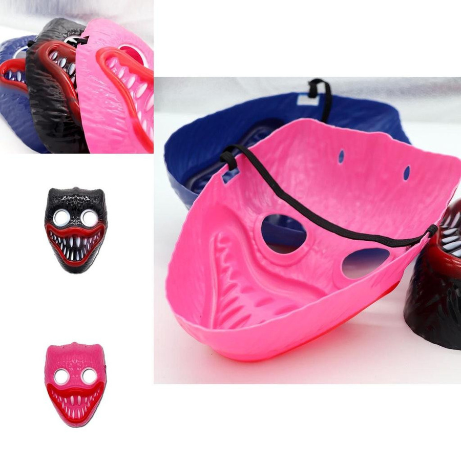 TinyJoy Poppy Playtime Huggy Wuggy Cosplay Maske, Blau - Bild 6